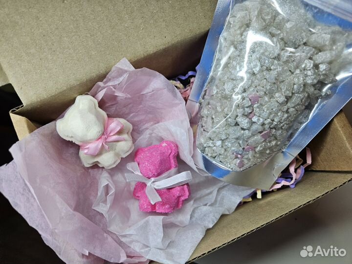 Набор для ванны/бомбочки/соль/подарочный набор