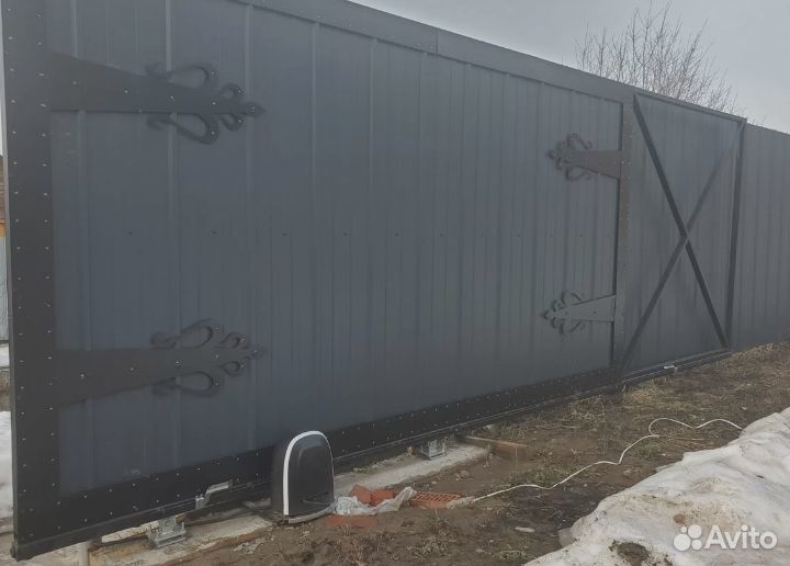 Откатные ворота 