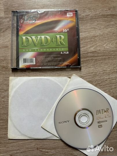 Болванка DVD-R (2 шт бум.пак или 1 короб)