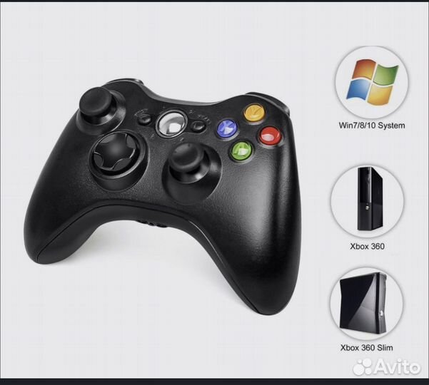 Джойстик (геймпад) Беспроводной для Xbox 360 и PC