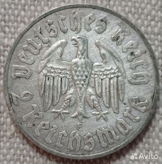 2 марки Германия (серебро)