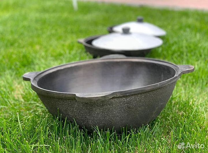 Казан чугунный узбекский