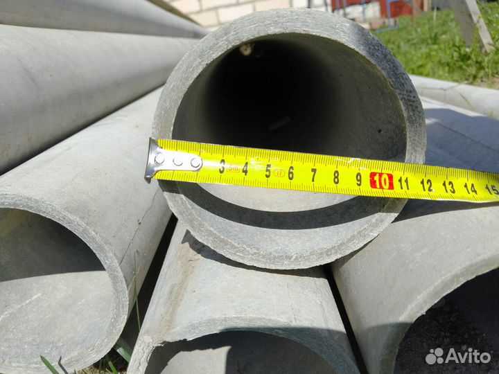 Труба асбестоцементная 120мм х 3950мм