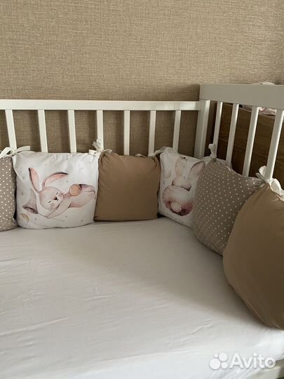 Бортики в детскую кроватку