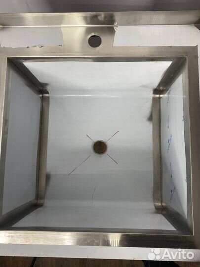 Мойка 60х60 из нержавейки