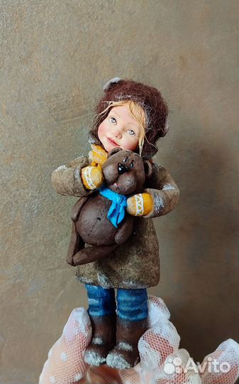 Ватные елочные игрушки