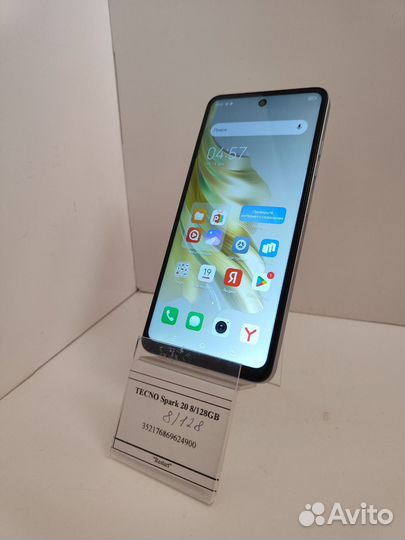 TECNO Spark 20, 8/128 ГБ