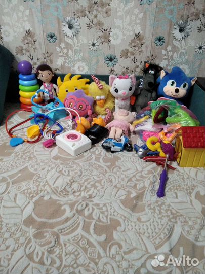 Игрушки пакетом