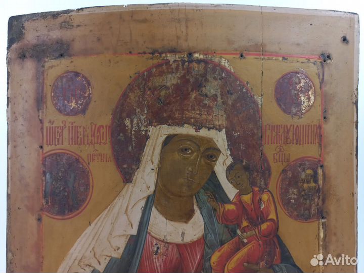 Старинная старообрядческая икона. XIX в