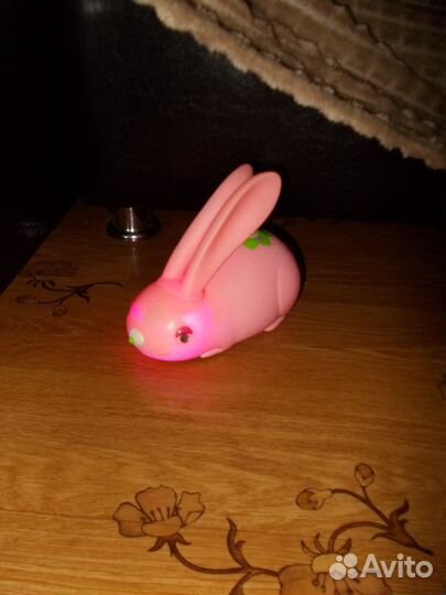 Интерактив. муз. и свет. зайчик ездит сам, говорит