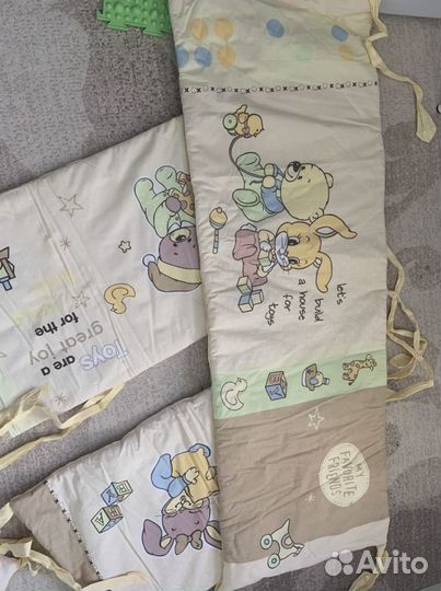 Бортики в детскую кроватку