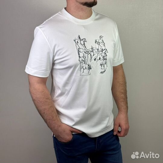 Футболка мужская hermes