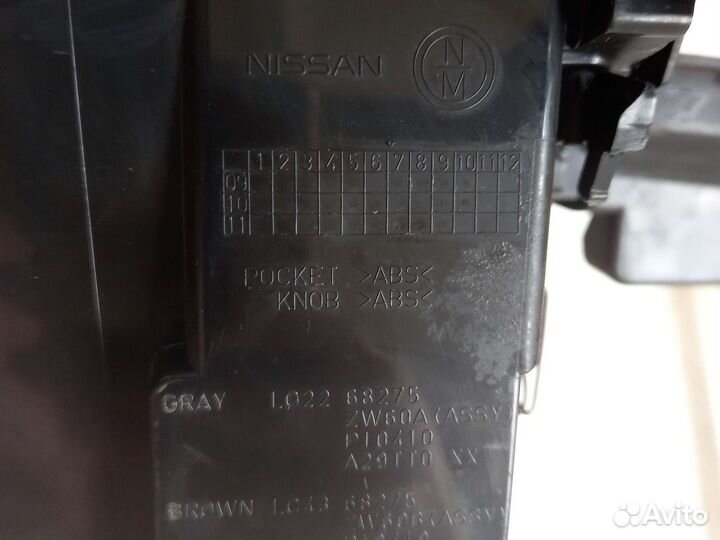 Рамка для автомагнитолы от nissan tiida