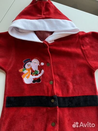 Новогодний костюм санты