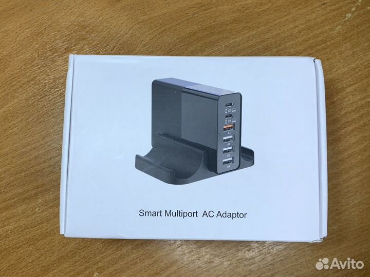 Зарядное устройство ilepo с 6 USB-портами 75 Вт