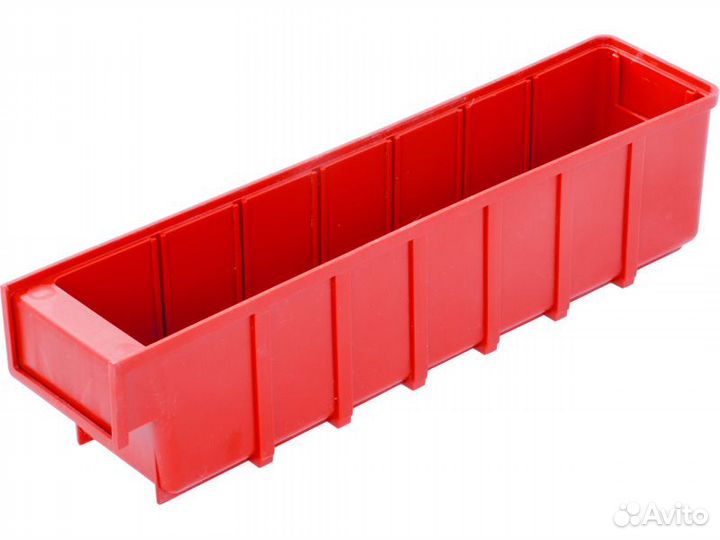 Ящик п/п 400x92x100 красный