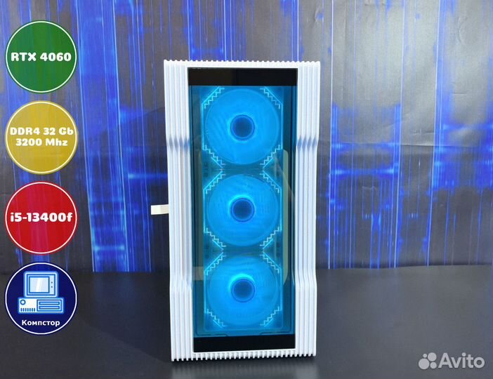 Мощный компьютер i5-RTX4060-32DDR4-JDY97805361-B760