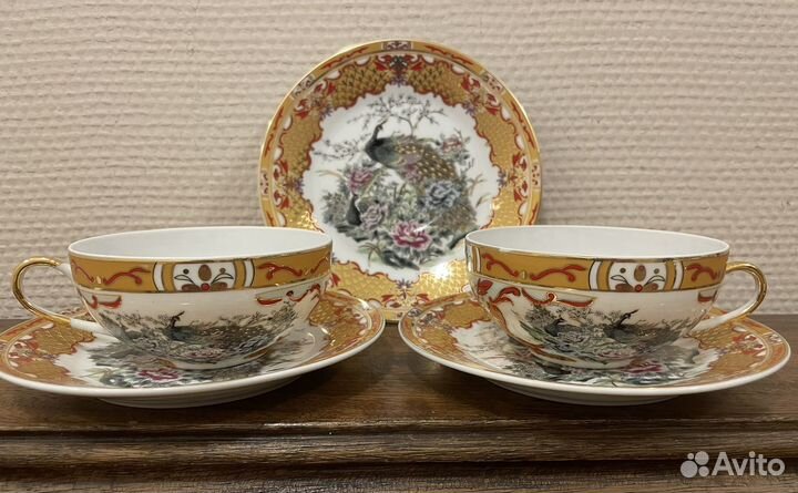 Чайный сервиз Павлины хризантемы Китай