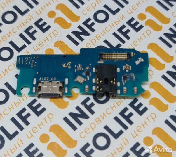 Шлейф для Samsung A125F/M127F (A12/M12) зарядка