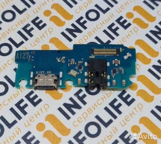 Шлейф для Samsung A125F/M127F (A12/M12) зарядка