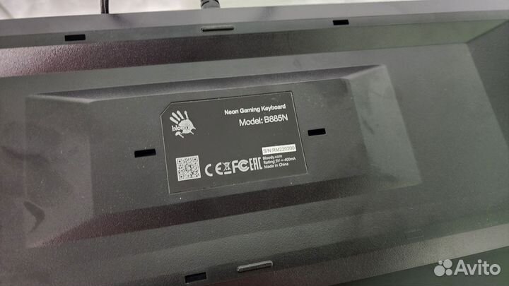 Игровая клавиатура bloody b885n