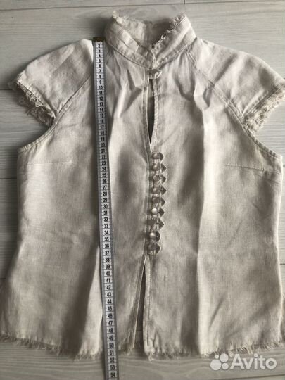 Блузка женская лен 44