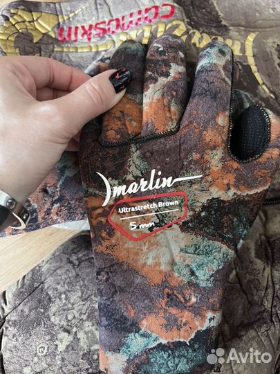 Гидрокостюм 7 мм Marlin Camoskin