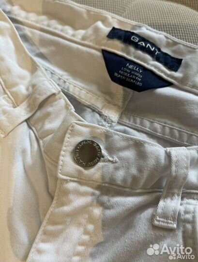 Джинсы белые gant