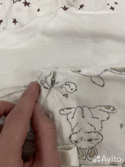 Вещи пакетом для новорождённого 55 74