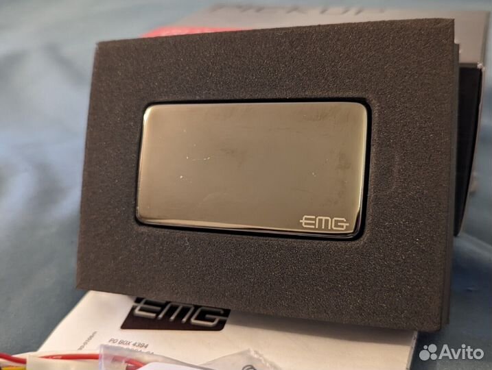 Активный звукосниматель EMG 89R Black Chrome USA