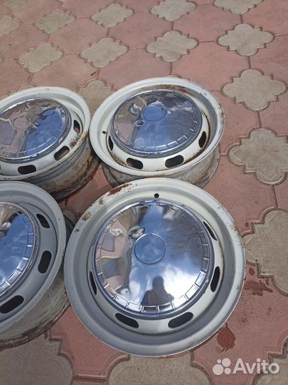 Диски с колпаками ваз 2101