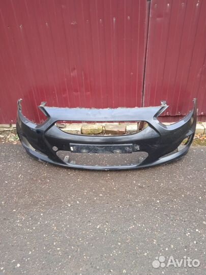 Бампер hyundai solaris 2012