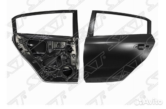 Дверь задняя KIA RIO X-line 17