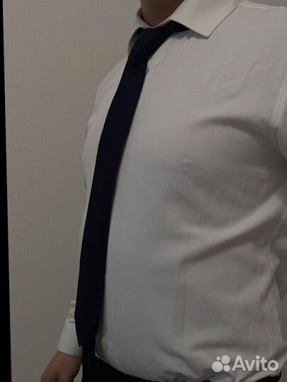 Галсту с зажимом