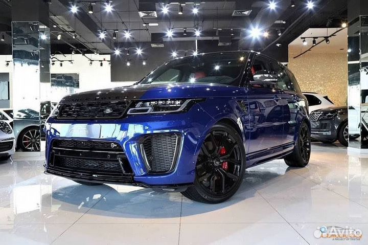 Переделка в рестайлинг SVR range rover sport 494