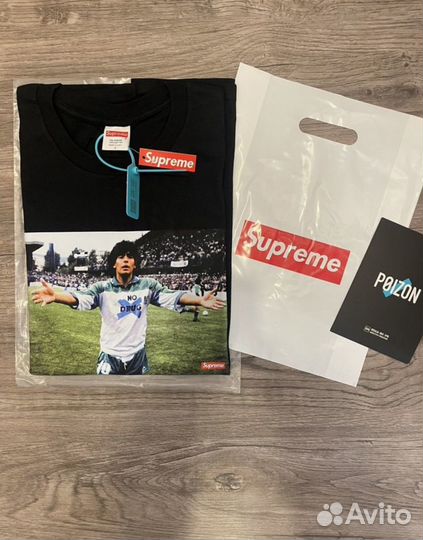 Футболка Supreme Maradona Оригинал