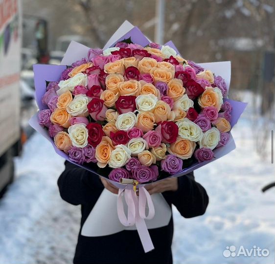 Букет 101 роза