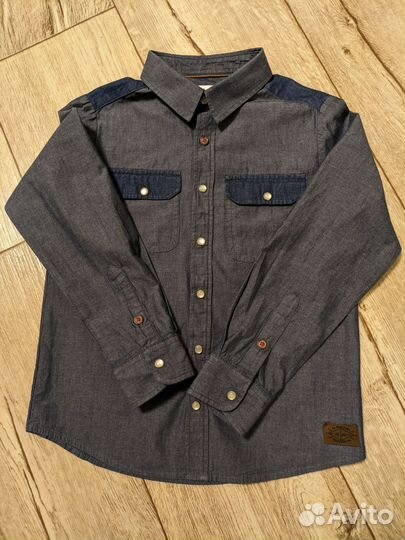 Джинсовая рубашка futurino