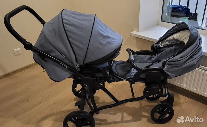 Коляска 3 в 1 бебето б42