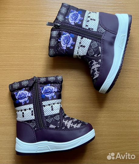 Зимние ботинки для девочки