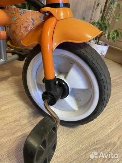 Трёхколёсный велосипед Kreiss с ручкой