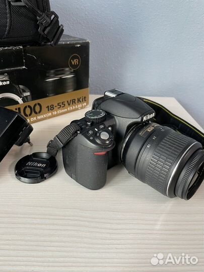 Зеркальный фотоаппарат nikon d3100