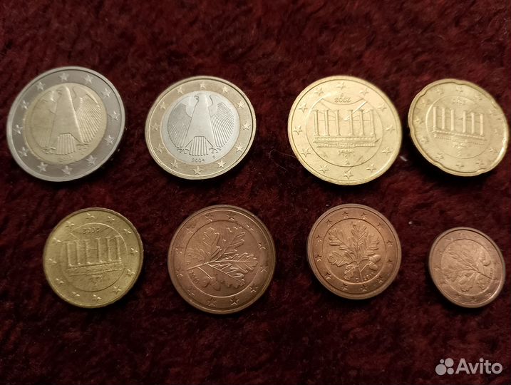 Набор евро Германии