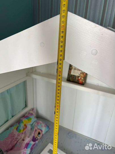 Детская деревянная кровать -домик