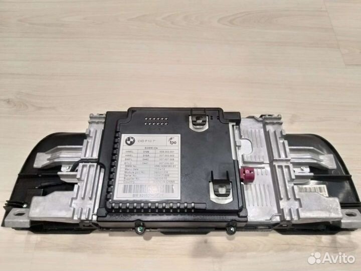 Штатная магнитола на BMW f10