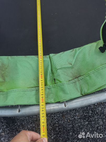 Батут с защитной сеткой