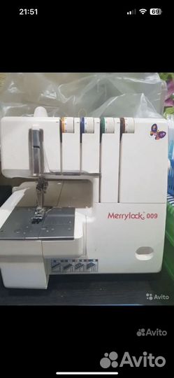 Распошивальная плоскошовная машина Merrylock 009