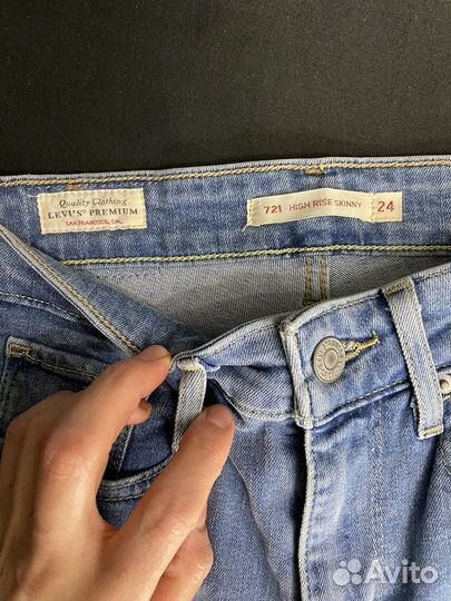 Джинсы Levis 721 XS