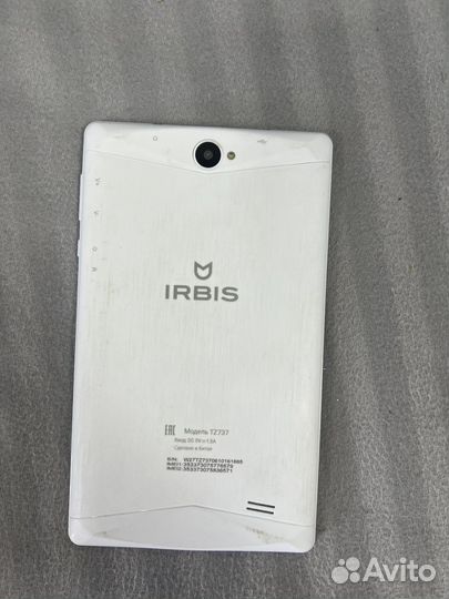 Планшет irbis tz737
