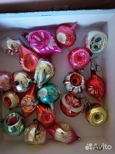 Ёлочные игрушки СССР